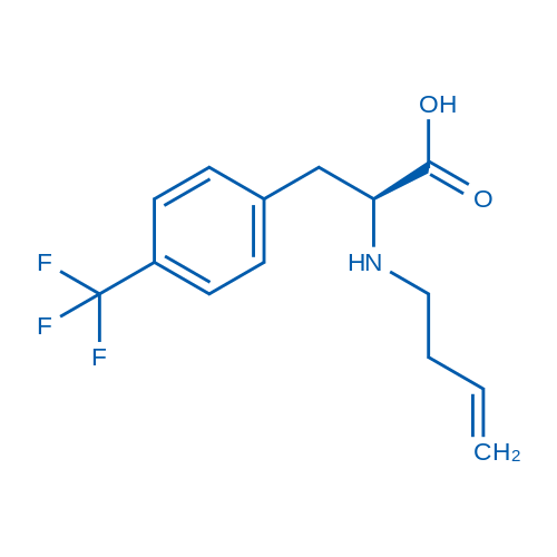 (S)-2-(But-3-en-1-ylamino)-3-(4-(trifluoromethyl)phenyl)propanoic acid