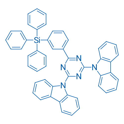 9,9'-(6-(3-(Triphenylsilyl)phenyl)-1,3,5-triazine-2,4-diyl)bis(9H-carbazole)