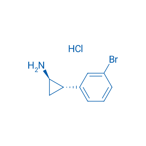 trans-2-(3-Bromophenyl)cyclopropan-1-amine hydrochloride