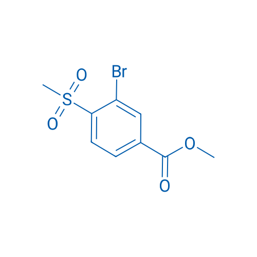 Methyl 3-bromo-4-(methylsulfonyl)benzoate
