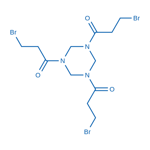 1,1',1''-(1,3,5-Triazinane-1,3,5-triyl)tris(3-bromopropan-1-one)