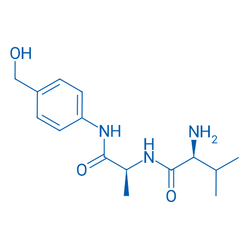 (S)-2-Amino-N-((S)-1-((4-(hydroxymethyl)phenyl)amino)-1-oxopropan-2-yl)-3-methylbutanamide
