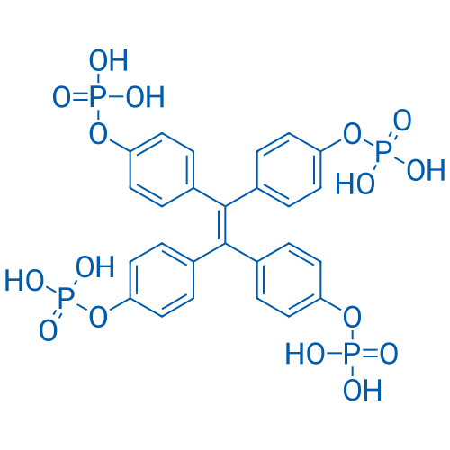 4-(1,2,2-Tris(4-(phosphonooxy)phenyl)vinyl)phenyl dihydrogen phosphate