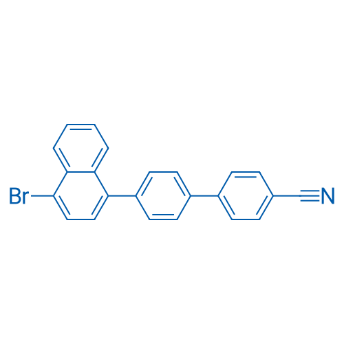 4'-(4-Bromonaphthalen-1-yl)-[1,1'-biphenyl]-4-carbonitrile