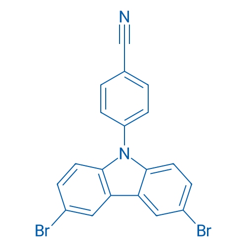 4-(3,6-Dibromo-9H-carbazol-9-yl)benzonitrile