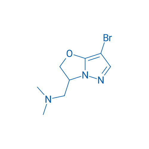 1-(7-Bromo-2,3-dihydropyrazolo[5,1-b]oxazol-3-yl)-N,N-dimethylmethanamine