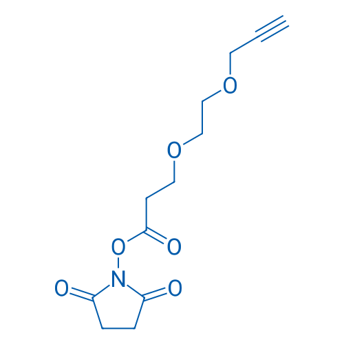 2,5-Dioxopyrrolidin-1-yl 3-(2-(prop-2-yn-1-yloxy)ethoxy)propanoate