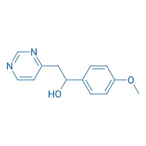 1-(4-Methoxyphenyl)-2-(pyrimidin-4-yl)ethanol