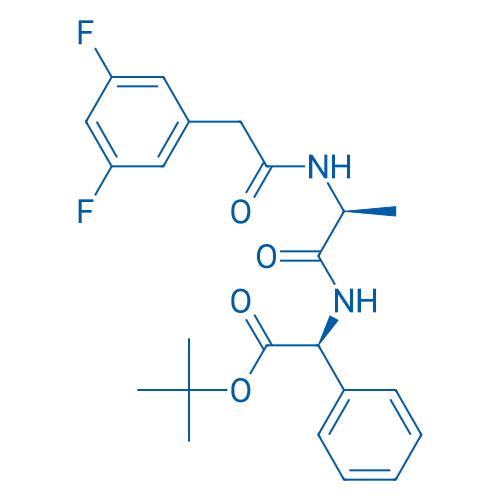 tert-Butyl (S)-2-((S)-2-(2-(3,5-difluorophenyl)acetamido)propanamido)-2-phenylacetate