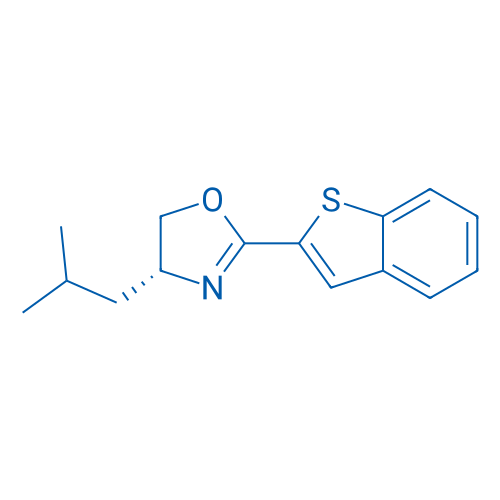 (R)-2-(Benzo[b]thiophen-2-yl)-4-isobutyl-4,5-dihydrooxazole