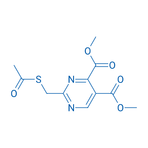 Dimethyl 2-((acetylthio)methyl)pyrimidine-4,5-dicarboxylate