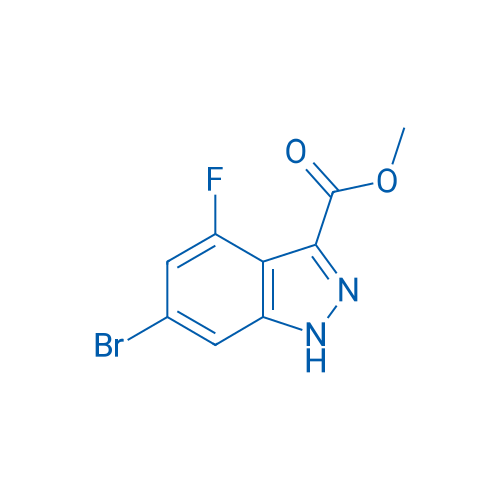 Methyl 6-bromo-4-fluoro-1H-indazole-3-carboxylate