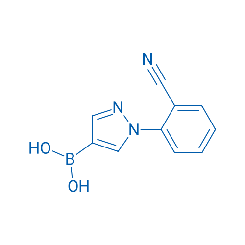 (1-(2-Cyanophenyl)-1H-pyrazol-4-yl)boronic acid