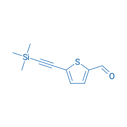 5-((Trimethylsilyl)ethynyl)thiophene-2-carbaldehyde