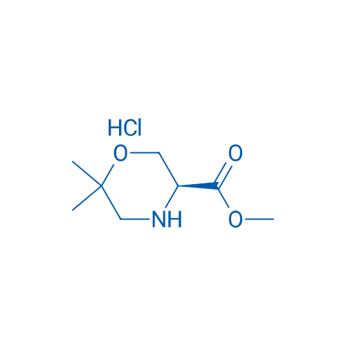 Methyl (S)-6,6-dimethylmorpholine-3-carboxylate hydrochloride