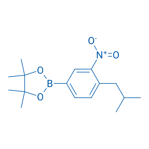 2-(4-Isobutyl-3-nitrophenyl)-4,4,5,5-tetramethyl-1,3,2-dioxaborolane