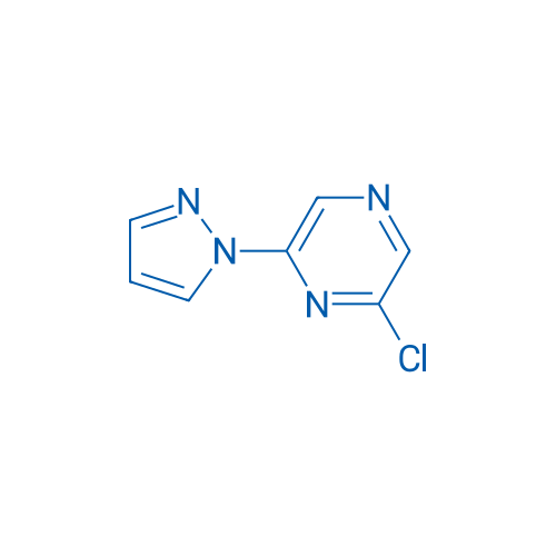 2-Chloro-6-(1H-pyrazol-1-yl)pyrazine