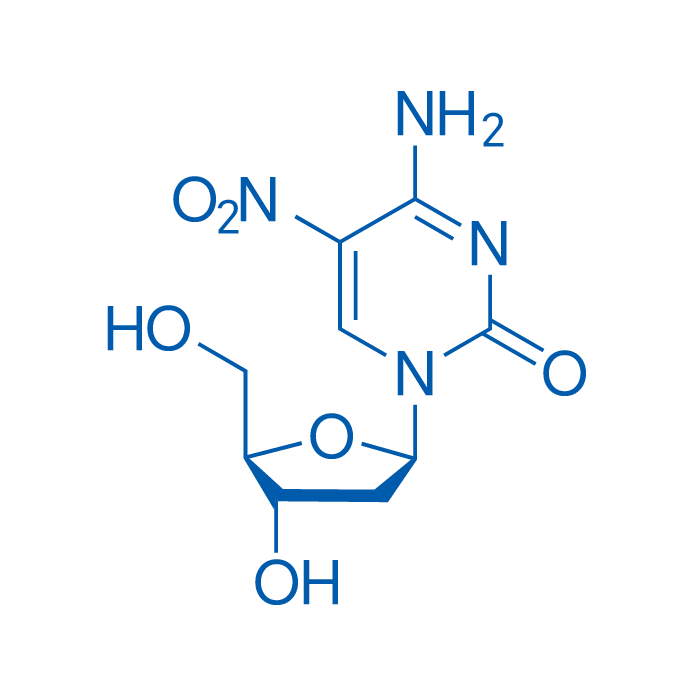 4-Amino-1-((2R,4S,5R)-4-hydroxy-5-(hydroxymethyl)tetrahydrofuran-2-yl)-5-nitropyrimidin-2(1H)-one