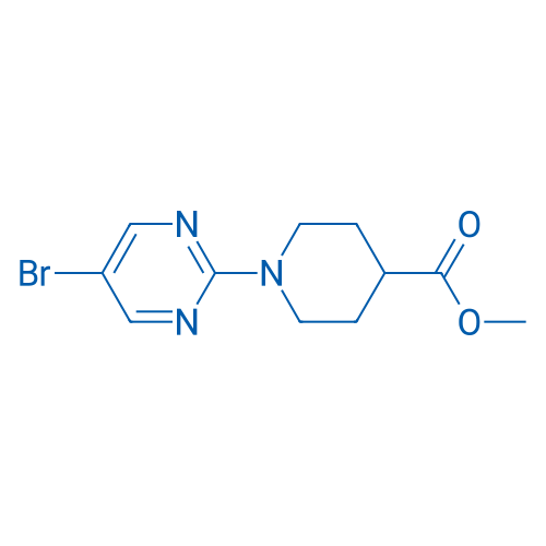 Methyl 1-(5-bromopyrimidin-2-yl)piperidine-4-carboxylate