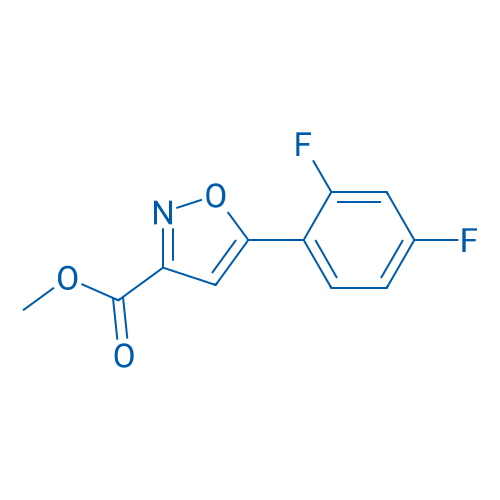 Methyl 5-(2,4-difluorophenyl)isoxazole-3-carboxylate