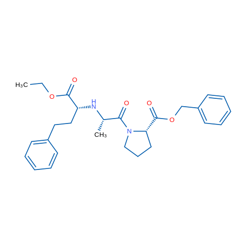 (S)-Benzyl 1-((S)-2-(((R)-1-ethoxy-1-oxo-4-phenylbutan-2-yl)amino)propanoyl)pyrrolidine-2-carboxylate