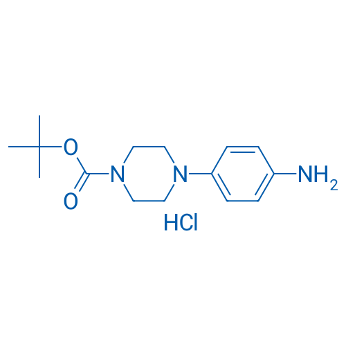 tert-Butyl 4-(4-aminophenyl)piperazine-1-carboxylate hydrochloride