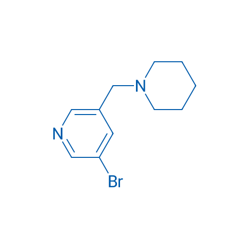 3-Bromo-5-(piperidin-1-ylmethyl)pyridine