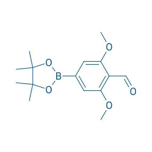 2,6-Dimethoxy-4-(4,4,5,5-tetramethyl-1,3,2-dioxaborolan-2-yl)benzaldehyde