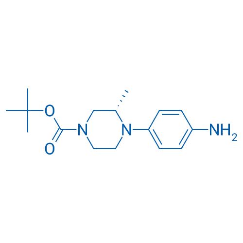 tert-Butyl (S)-4-(4-aminophenyl)-3-methylpiperazine-1-carboxylate