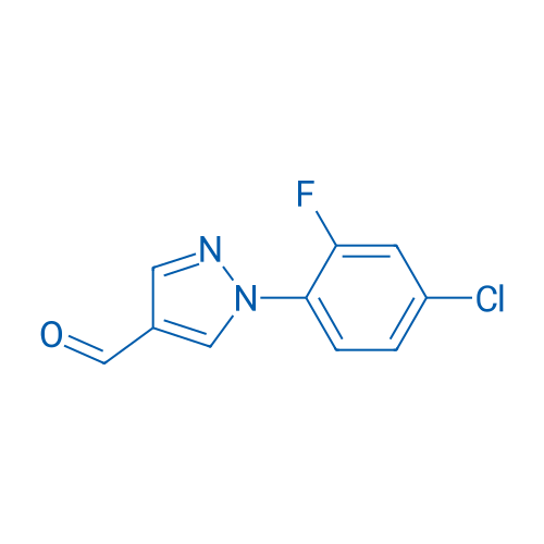 1-(4-Chloro-2-fluorophenyl)-1H-pyrazole-4-carbaldehyde