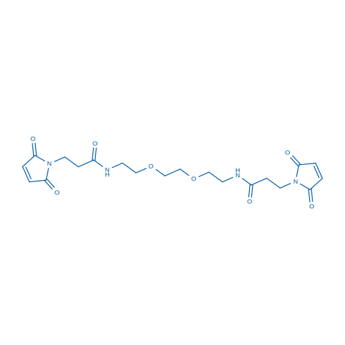 N,N'-((Ethane-1,2-diylbis(oxy))bis(ethane-2,1-diyl))bis(3-(2,5-dioxo-2,5-dihydro-1H-pyrrol-1-yl)propanamide)