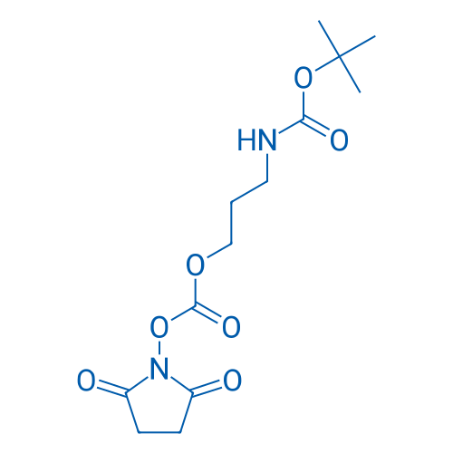tert-Butyl (3-((((2,5-dioxopyrrolidin-1-yl)oxy)carbonyl)oxy)propyl)carbamate