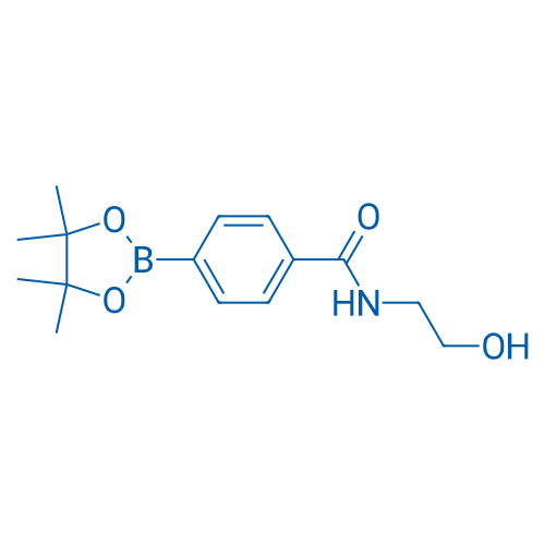 N-(2-Hydroxyethyl)-4-(4,4,5,5-tetramethyl-1,3,2-dioxaborolan-2-yl)benzamide