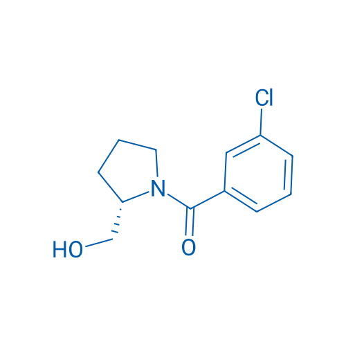 (S)-(3-Chlorophenyl)(2-(hydroxymethyl)pyrrolidin-1-yl)methanone