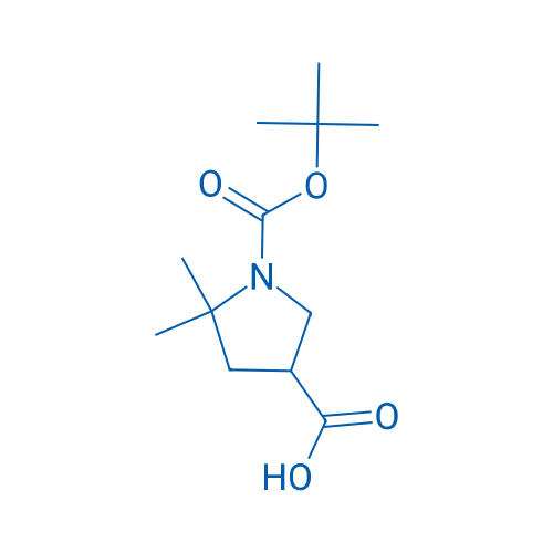 1-(tert-Butoxycarbonyl)-5,5-dimethylpyrrolidine-3-carboxylic acid