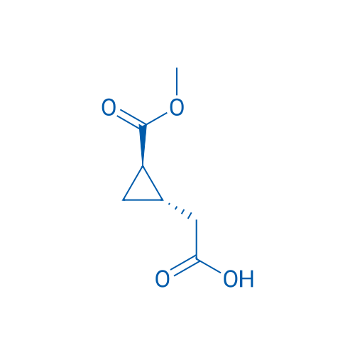 trans-2-(Methoxycarbonyl) cyclopropaneacetic acid