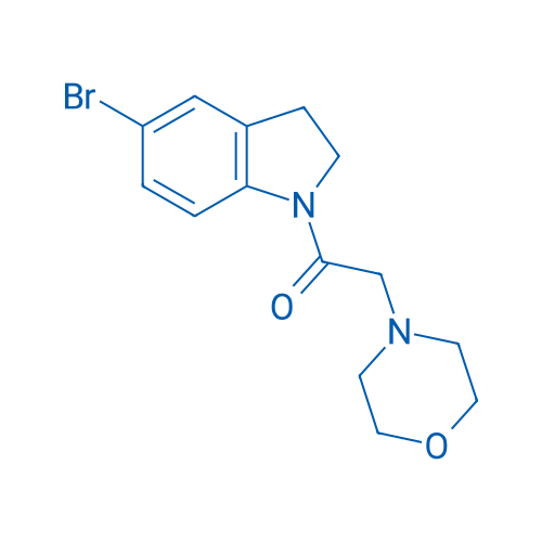 1-(5-Bromoindolin-1-yl)-2-morpholinoethan-1-one