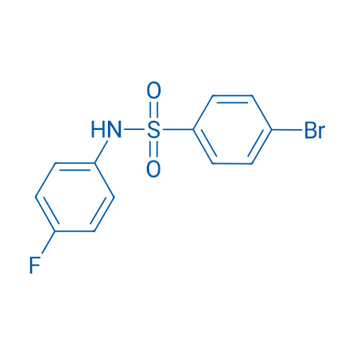 4-Bromo-N-(4-fluorophenyl)benzenesulfonamide