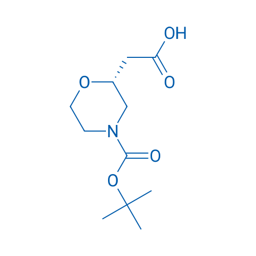(R)-2-(4-(tert-Butoxycarbonyl)morpholin-2-yl)acetic acid