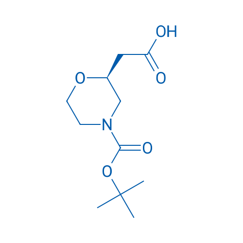 (S)-2-(4-(tert-Butoxycarbonyl)morpholin-2-yl)acetic acid