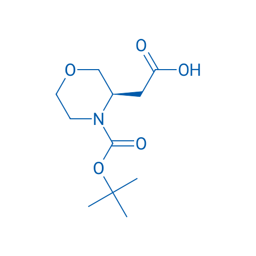 (R)-2-(4-(tert-Butoxycarbonyl)morpholin-3-yl)acetic acid