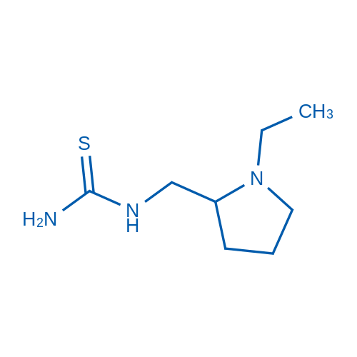 1-((1-Ethylpyrrolidin-2-yl)methyl)thiourea