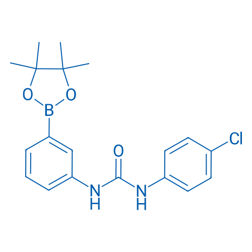 1-(4-Chlorophenyl)-3-(3-(4,4,5,5-tetramethyl-1,3,2-dioxaborolan-2-yl)phenyl)urea