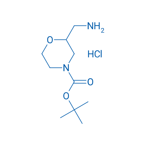 tert-Butyl 2-(aminomethyl)morpholine-4-carboxylate hydrochloride