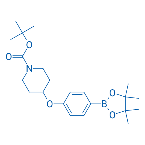 tert-Butyl 4-(4-(4,4,5,5-tetramethyl-1,3,2-dioxaborolan-2-yl)phenoxy)piperidine-1-carboxylate