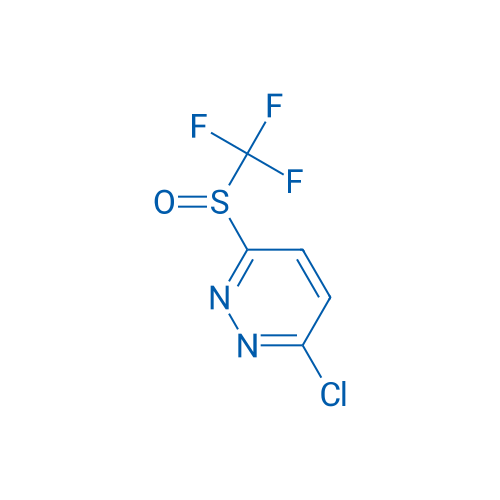 3-Chloro-6-((trifluoromethyl)sulfinyl)pyridazine