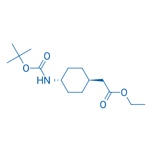 Ethyl 2-(trans-4-((tert-butoxycarbonyl)amino)cyclohexyl)acetate