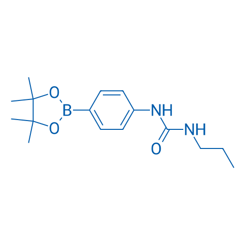 1-Propyl-3-(4-(4,4,5,5-tetramethyl-1,3,2-dioxaborolan-2-yl)phenyl)urea