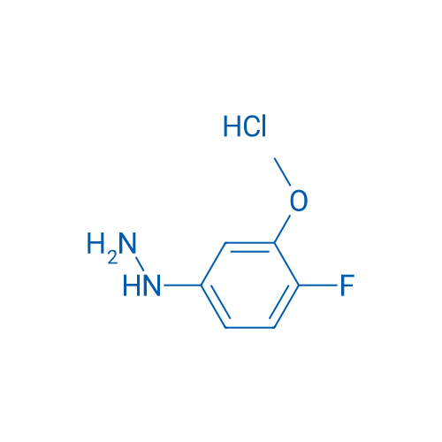 (4-Fluoro-3-methoxyphenyl)hydrazine hydrochloride