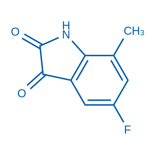 5-Fluoro-7-methylindoline-2,3-dione